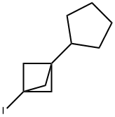 1-cyclopentyl-3-iodobicyclo[1.1.1]pentane Structure