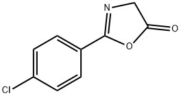 5(4H)-Oxazolone, 2-(4-chlorophenyl)- Structure