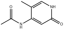 N-(5-Methyl-2-oxo-1H-pyridin-4-yl)acetamide Structure