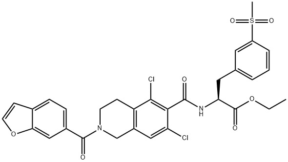 Lifitegrast Impurity 14 Structure