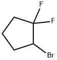 Cyclopentane, 2-bromo-1,1-difluoro- Structure