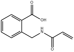 2-[(prop-2-enamido)methyl]benzoic acid Structure