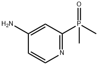 4-Pyridinamine, 2-(dimethylphosphinyl)- Structure