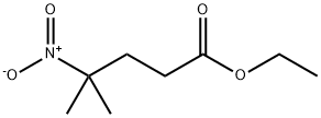 Pentanoic acid, 4-methyl-4-nitro-, ethyl ester 구조식 이미지