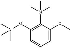 Benzene, 1-methoxy-2-(trimethylsilyl)-3-[(trimethylsilyl)oxy]- 구조식 이미지