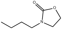 2-Oxazolidinone, 3-butyl- Structure