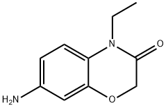 7-amino-4-ethyl-2H-1,4-benzoxazin-3(4H)-one(SALTDATA: HCl) 구조식 이미지