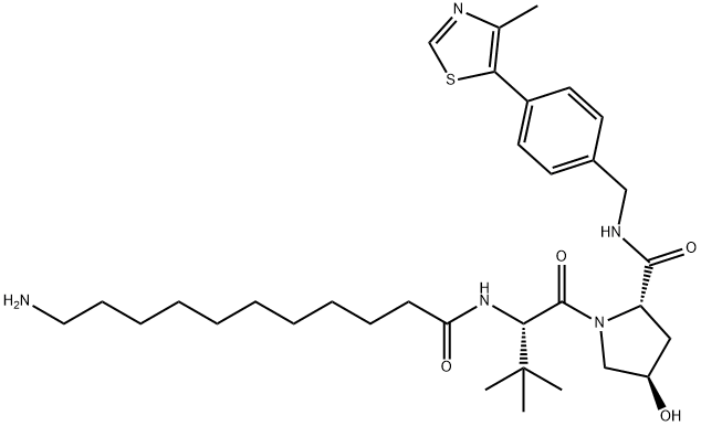 VH032-C10-NH2 Structure