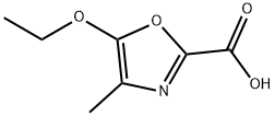 2-Oxazolecarboxylic acid, 5-ethoxy-4-methyl- Structure