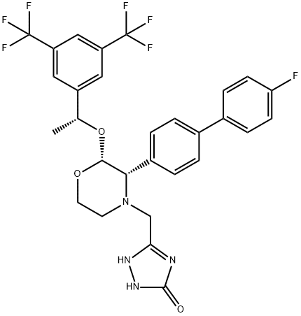 Aprepitant EP Impurity C 구조식 이미지