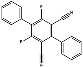 [1,1':4',1''-Terphenyl]-2',6'-dicarbonitrile, 3',5'-difluoro- 구조식 이미지
