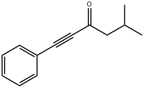 1-Hexyn-3-one, 5-methyl-1-phenyl- Structure