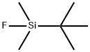 Silane, (1,1-dimethylethyl)fluorodimethyl- Structure