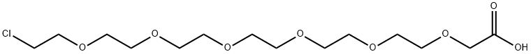 Cl-PEG6-CH2COOH Structure