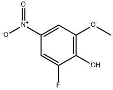 Phenol, 2-fluoro-6-methoxy-4-nitro- Structure