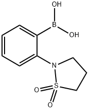 2-(1,1-Dioxo-1,2-thiazolidin-2-yl)phenylboronic acid Structure