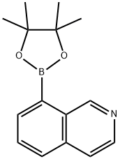 Isoquinonline-8-boronic acid picol ester Structure