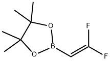 1,3,2-Dioxaborolane, 2-(2,2-difluoroethenyl)-4,4,5,5-tetramethyl- 구조식 이미지