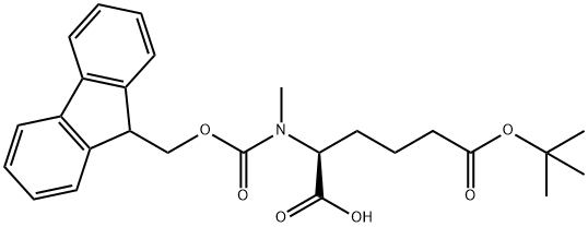 L-Norleucine, 6-(1,1-dimethylethoxy)-N-[(9H-fluoren-9-ylmethoxy)carbonyl]-N-methyl-6-oxo- Structure