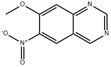 Quinazoline, 7-methoxy-6-nitro- 구조식 이미지