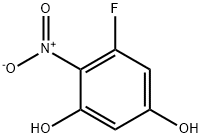 1,3-Benzenediol, 5-fluoro-4-nitro- Structure
