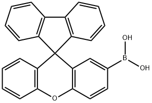 Boronic acid, B-spiro[9H-fluorene-9,9'-[9H]xanthen]-2'-yl- 구조식 이미지