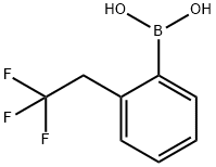 Boronic acid, B-[2-(2,2,2-trifluoroethyl)phenyl]- Structure