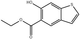 ethyl 6-hydroxybenzo[b]thiophene-5-carboxylate Structure