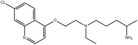 Hydroxychloroquine Impurity 12 Hydrochloride 구조식 이미지