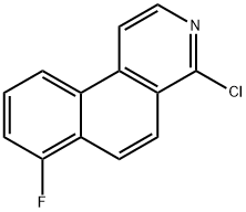 Benz[f]isoquinoline, 4-chloro-7-fluoro- 구조식 이미지