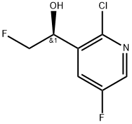 (1R)-1-(2-chloro-5-fluoropyridin-3-yl)-2-fluoroetha
n-1-ol Structure