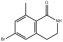 1(2H)-Isoquinolinone, 6-bromo-3,4-dihydro-8-methyl- Structure