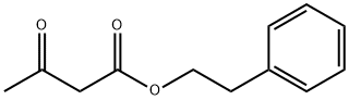 Butanoic acid, 3-oxo-, 2-phenylethyl ester Structure