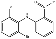 Benzenamine, 2,6-dibromo-N-(2-nitrophenyl)- 구조식 이미지