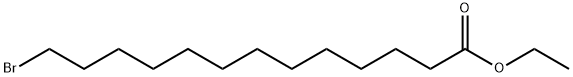 Tridecanoic acid, 13-bromo-, ethyl ester Structure