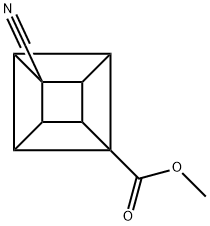 Methyl (1S,2R,3R,8S)-4-cyanocubane-1-carboxylate 구조식 이미지