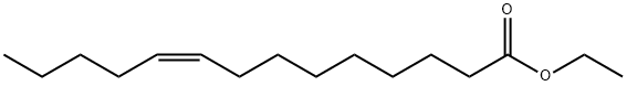 9-Tetradecenoic acid, ethyl ester, (9Z)- Structure