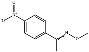 Ethanone, 1-(4-nitrophenyl)-, O-methyloxime Structure