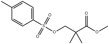 Propanoic acid, 2,2-dimethyl-3-[[(4-methylphenyl)sulfonyl]oxy]-, methyl ester 구조식 이미지