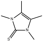 1,3,4,5-Tetramethyl-2,3-dihydro-1H-imidazol-2-thione Structure