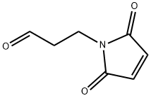 3-(2,5-dioxo-2,5-dihydropyrrole-1-yl)propionaldehyde Structure