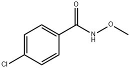 Benzamide, 4-chloro-N-methoxy- 구조식 이미지