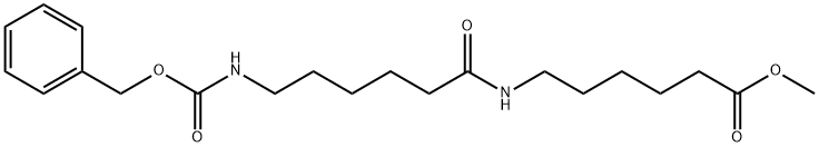 6-[6-(Carboxyamino)hexanamido]-hexanoic Acid N-Benzyl Methyl Ester Structure