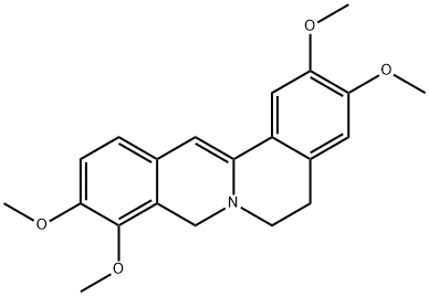 Dihydropalmatine 구조식 이미지