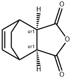 4,7-Ethanoisobenzofuran-1,3-dione, 3a,4,7,7a-tetrahydro-, (3aR,7aS)-rel- 구조식 이미지