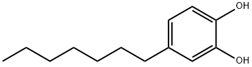 1,2-벤젠디올,4-헵틸-(9CI) 구조식 이미지