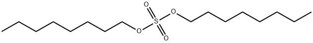 Sulfuric acid dioctyl ester Structure