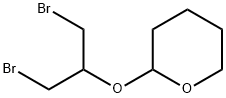 2H-Pyran, 2-[2-bromo-1-(bromomethyl)ethoxy]tetrahydro- 구조식 이미지