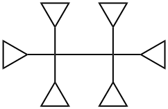 Cyclopropane, 1,1',1'',1''',1'''',1'''''-(1,2-ethanediylidyne)hexakis- (9CI) 구조식 이미지