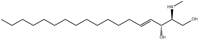 N-Methyl-D-erythro-sphingosine 구조식 이미지